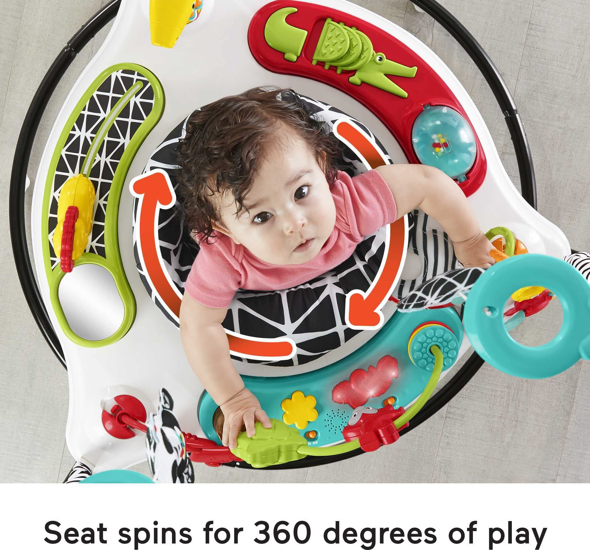 Fisher-Price light-up chameleon toy sparks visual curiosity during playtime