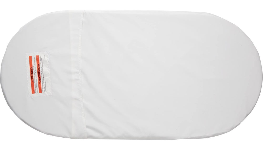 Fisher-Price bassinet sheet quick-change in action without tools.