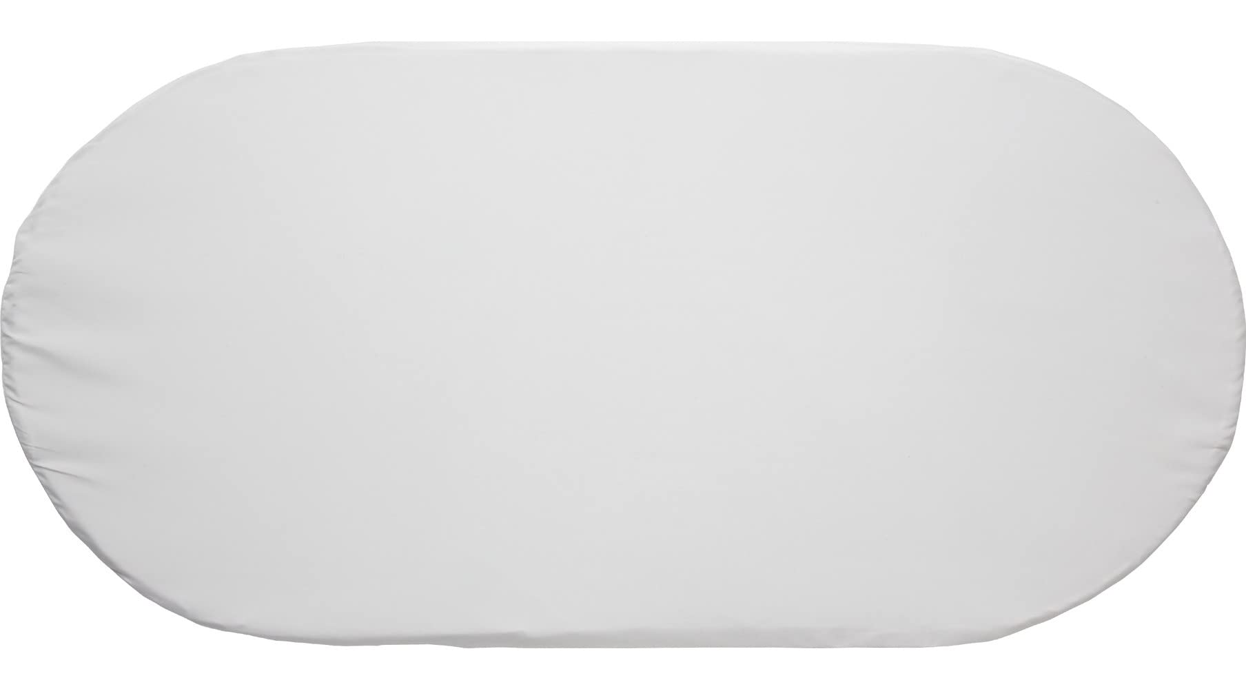 Fisher-Price bassinet sheet with universal-fit view for Stow 'n Go and more.