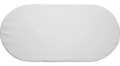Fisher-Price bassinet sheet with universal-fit view for Stow 'n Go and more.