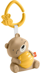 Fisher-Price Beary soothing sound machine with bear and night light provides calming bedtime ambiance.