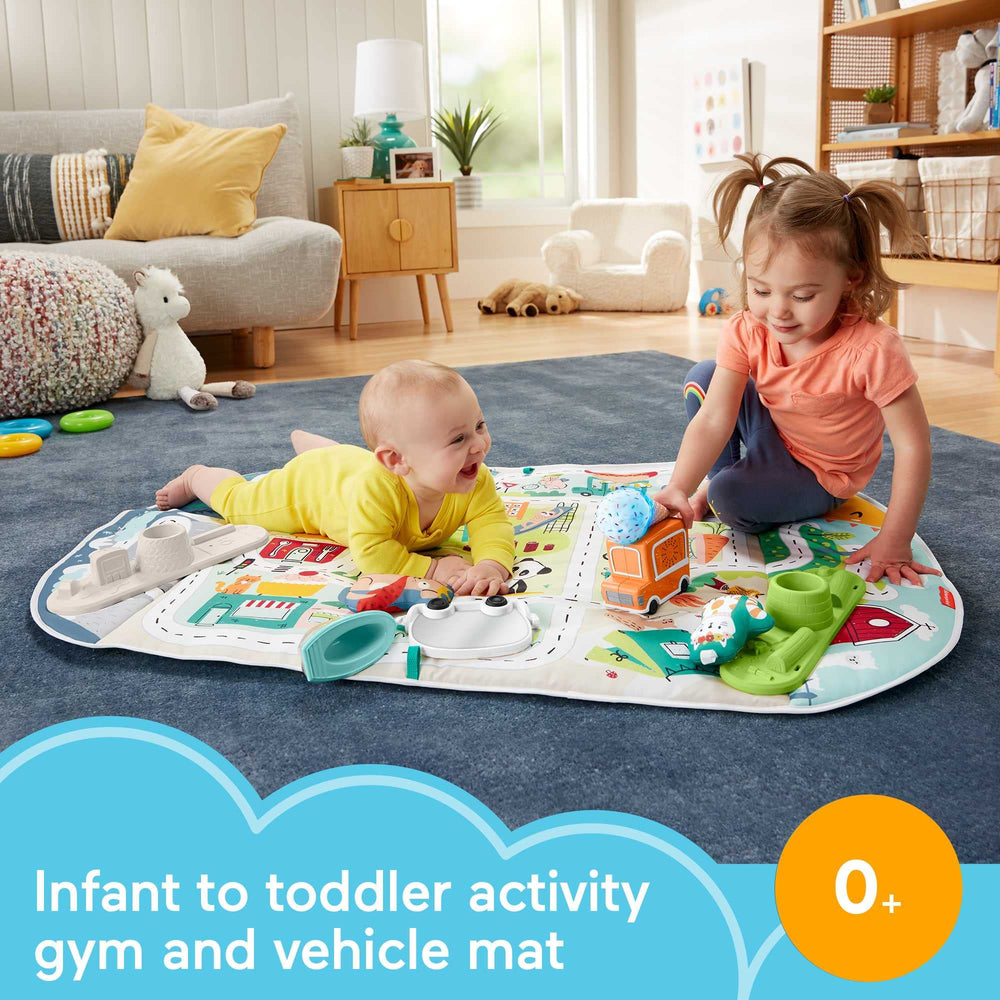 Fisher-Price ice cream truck image showcases music and lights for engaging toddle-play