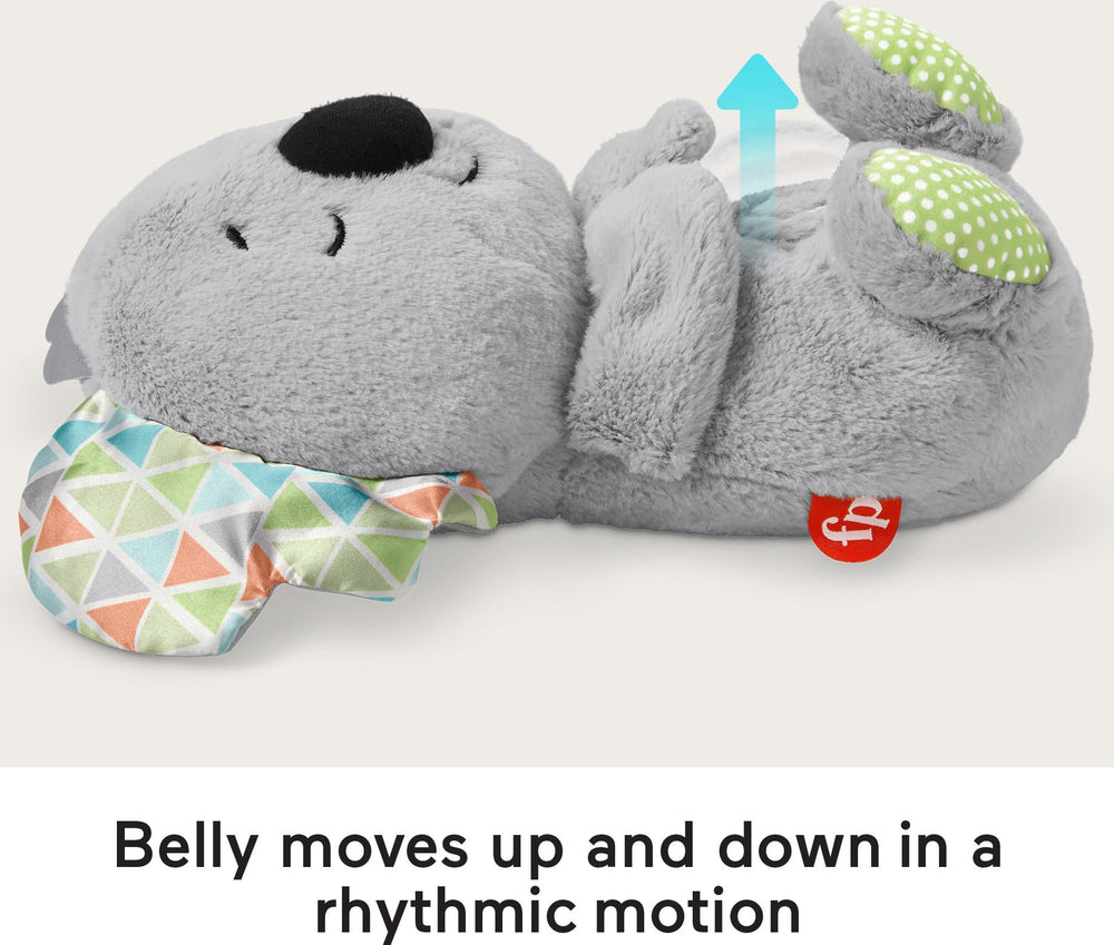 Fisher-Price Koala lights in three colors create ambient night-time glow.