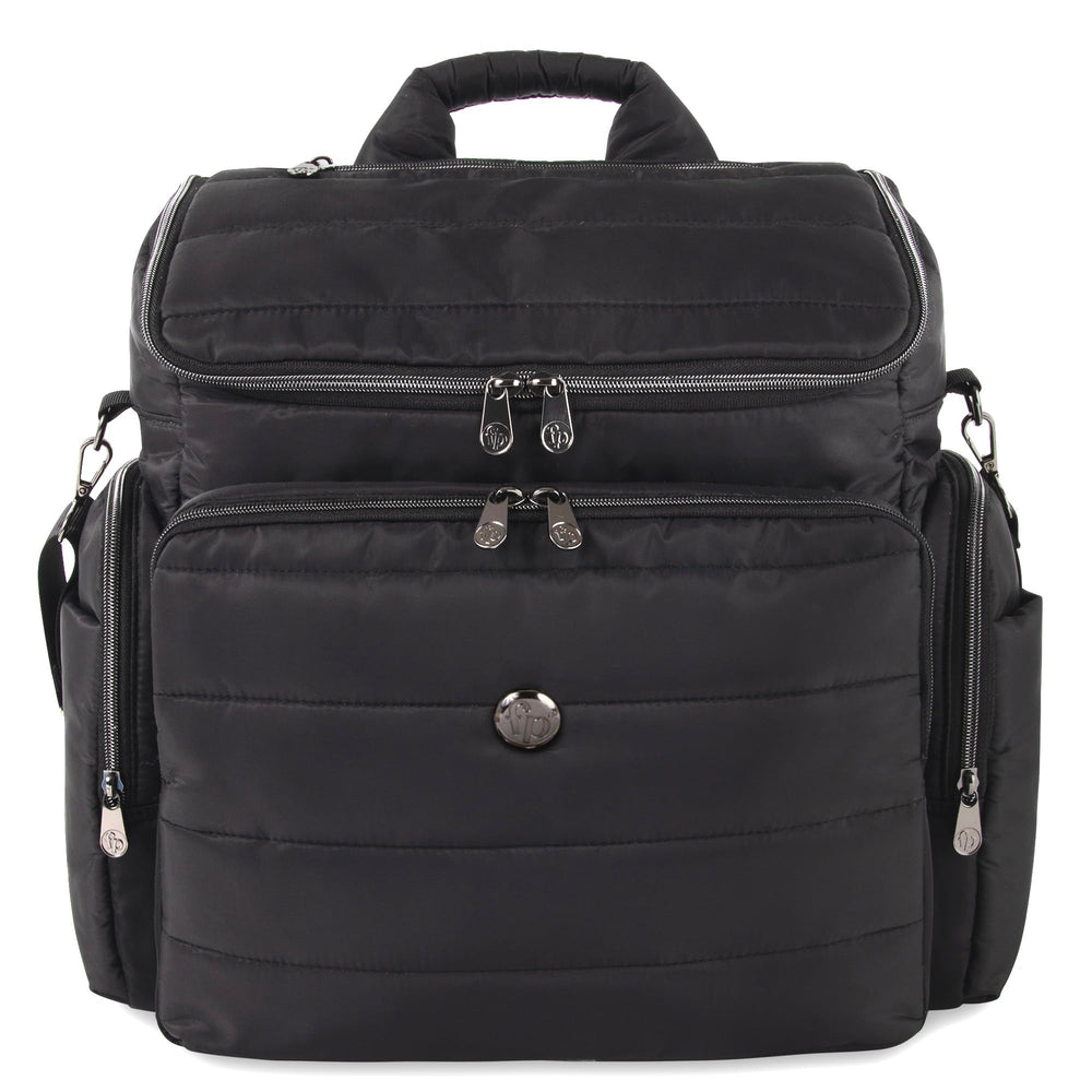 Fisher-Price Madison padded electronics pocket protects tablets on travel