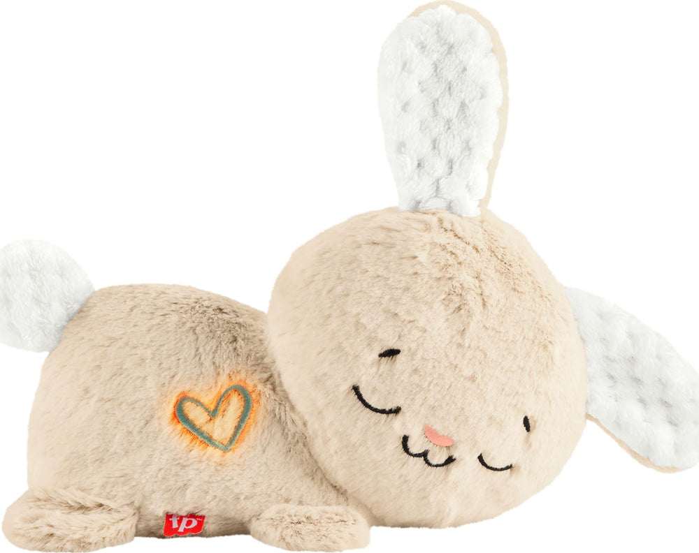 Fisher-Price Soothe & Settle Bunny portable toy offers plush comfort for newborn calm on the go.