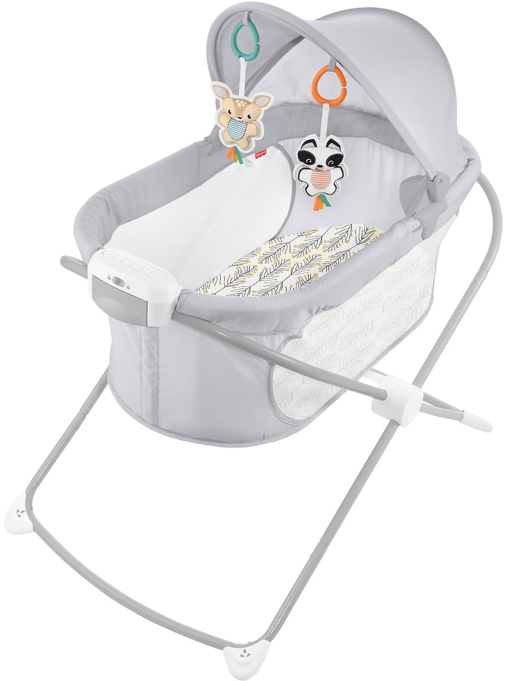 Fisher-Price Soothing View Bassinet starry projection calms newborn nights