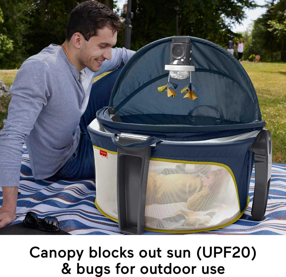 Fisher-Price starlight projection delivers calming visuals for baby.