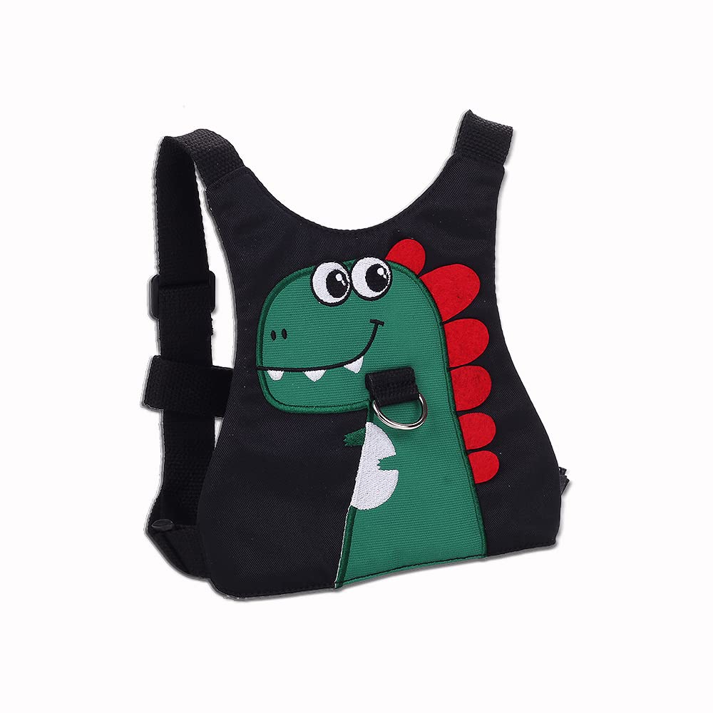 FITARTS black toddler walking harness in everyday use scenario.