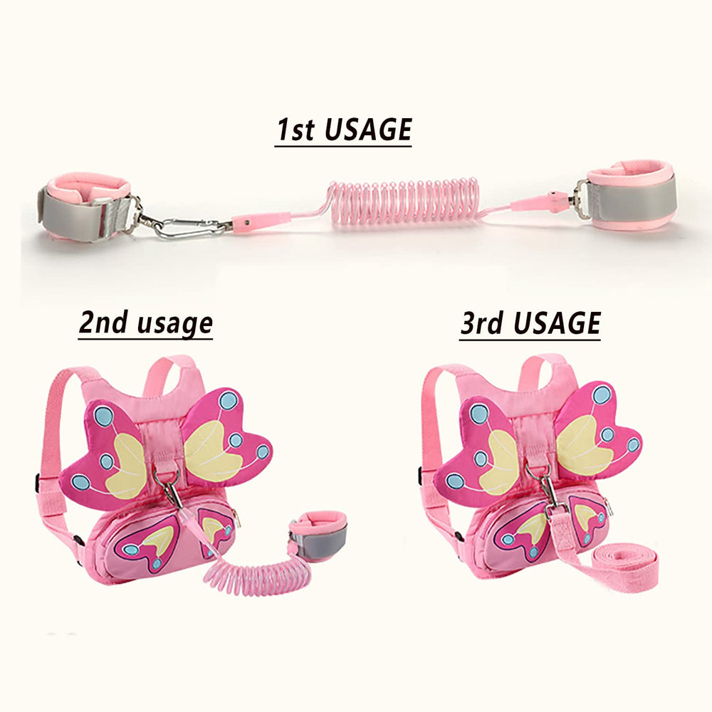 FITARTS Crowd-Friendly Cute Design Pink keeps kids visible in crowds