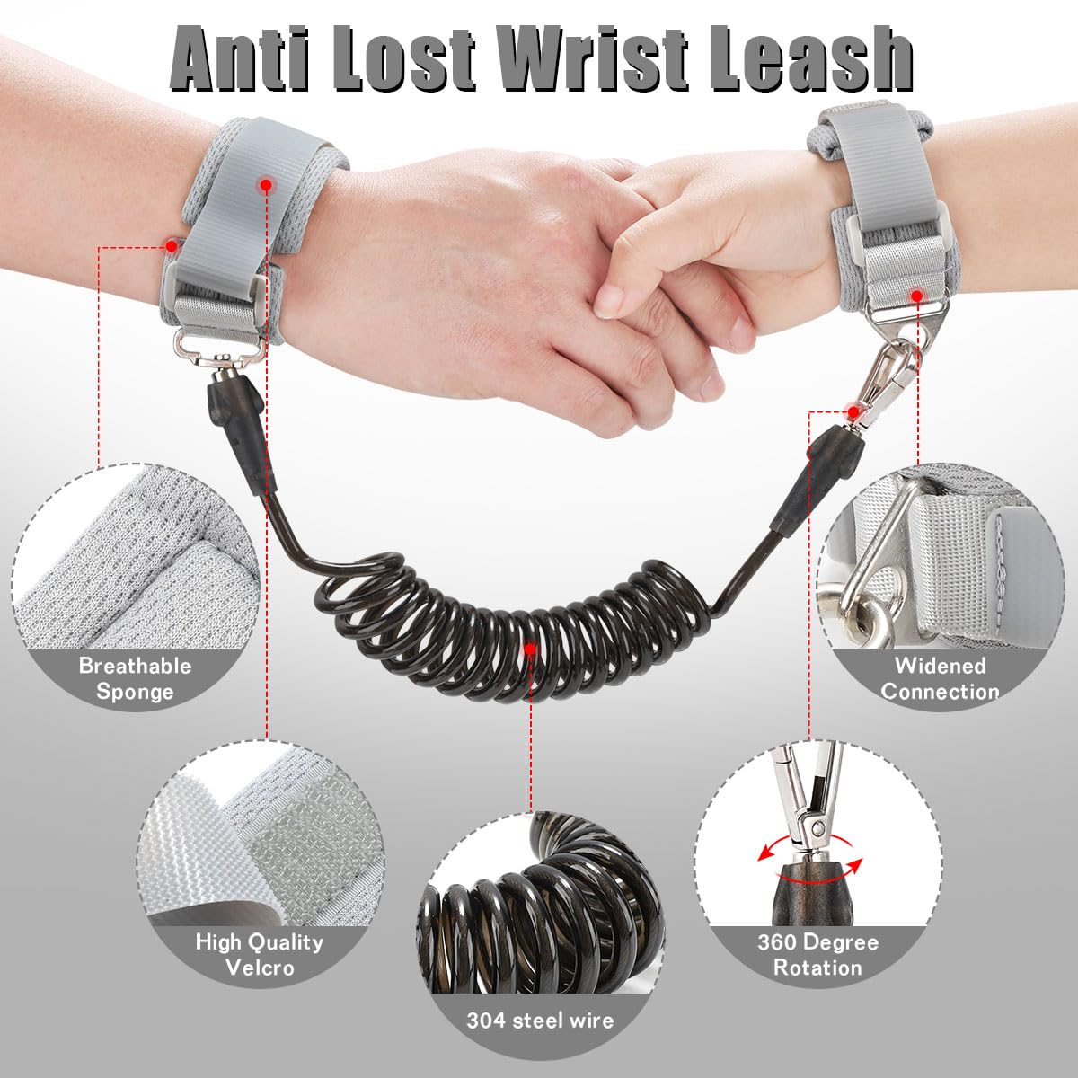 FITARTS nylon-rope-leash; sturdy for daily adventures.