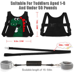 FITARTS toddler leash durable polyester construction for everyday adventures and reliable wear.
