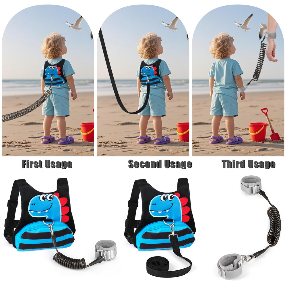 FITARTS Toddler leash worn outdoors with comfortable fit