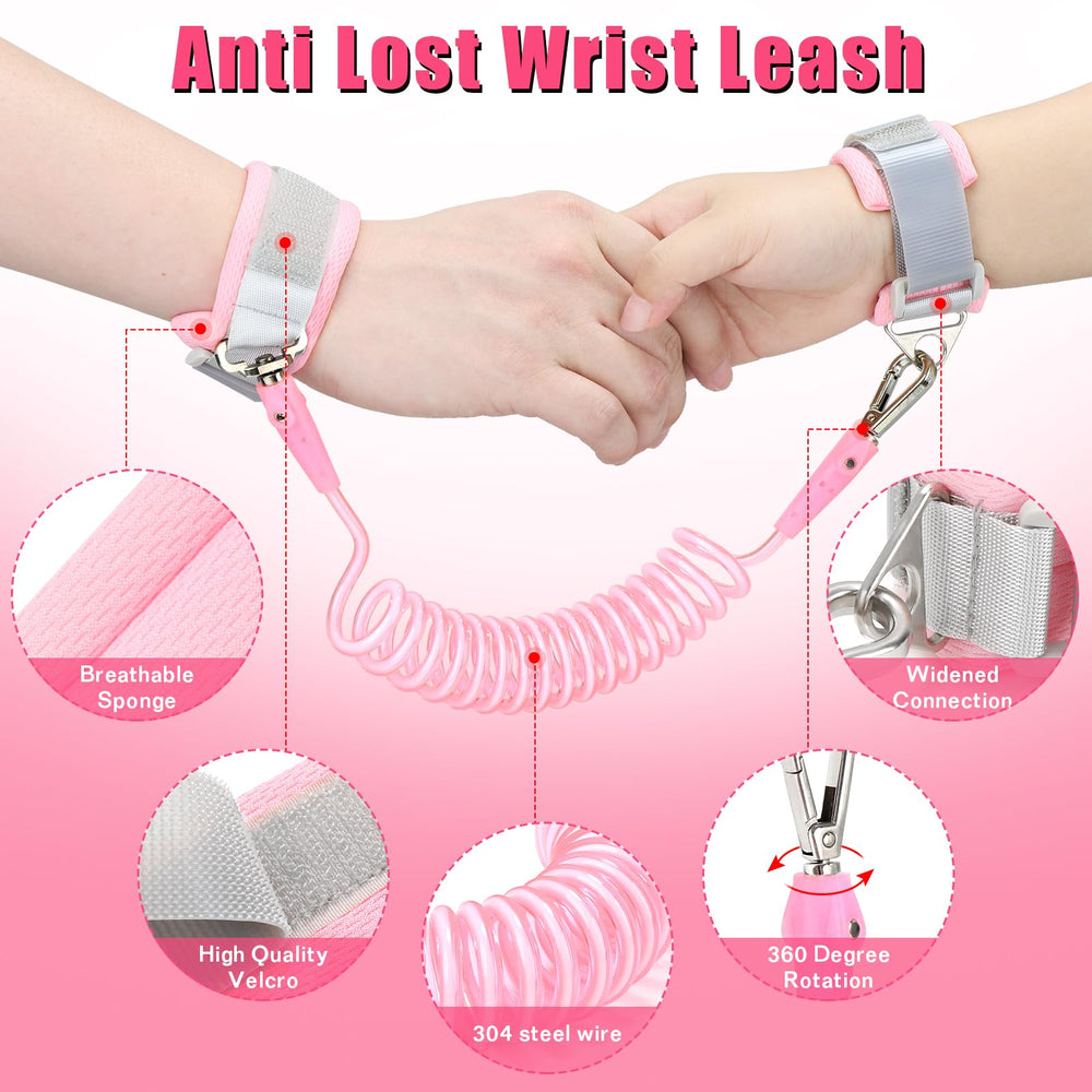 FITARTS Toddlers Leash adjustable and detachable to fit 1-5 year olds securely