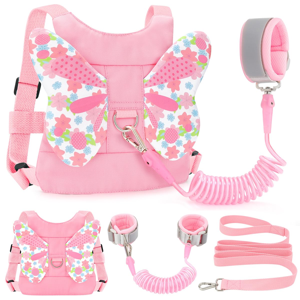 FITARTS Toddlers Leash with Angel Wings design promotes safe, stylish outdoor outings for kids