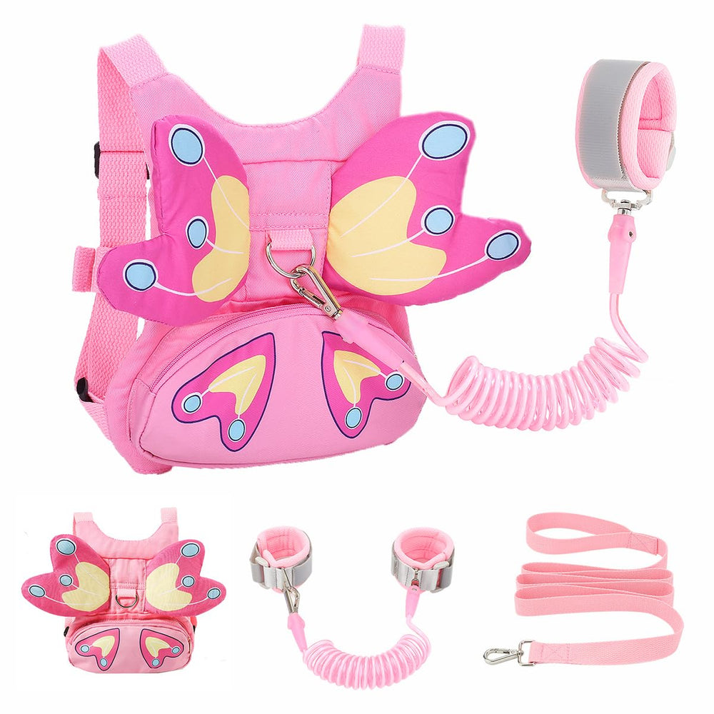 FITARTS Toddlers Leash Pink Harness keeps your child close in crowded places