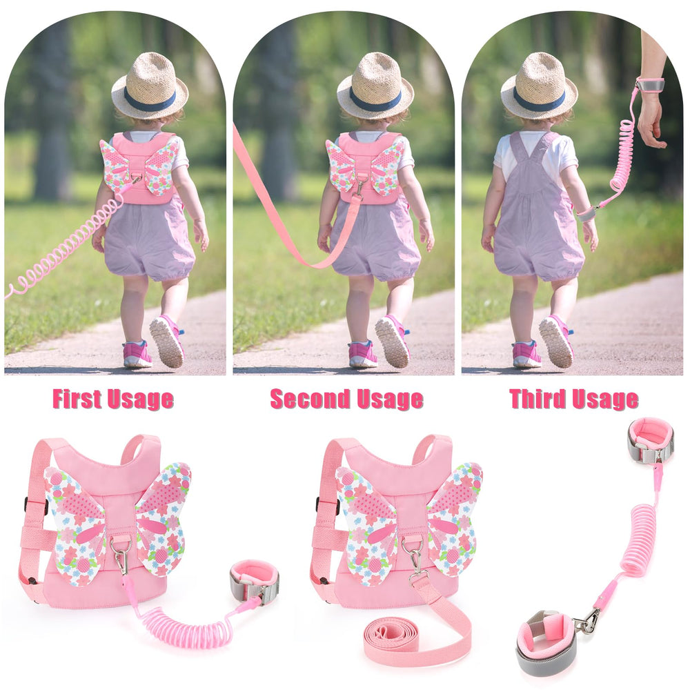 FITARTS Toddlers Leash safety buckle facilitates quick adjustments and secure positioning