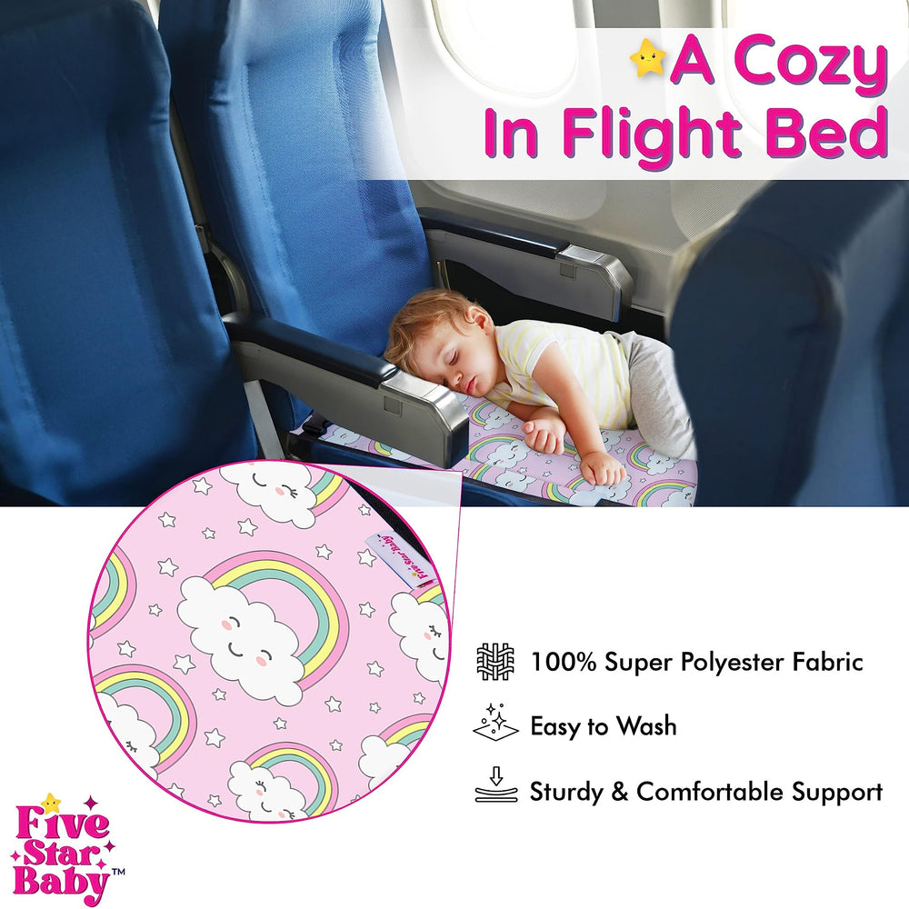 FIVESTARBABY toddler airplane bed uses anti-slip fabric for added safety and comfort.