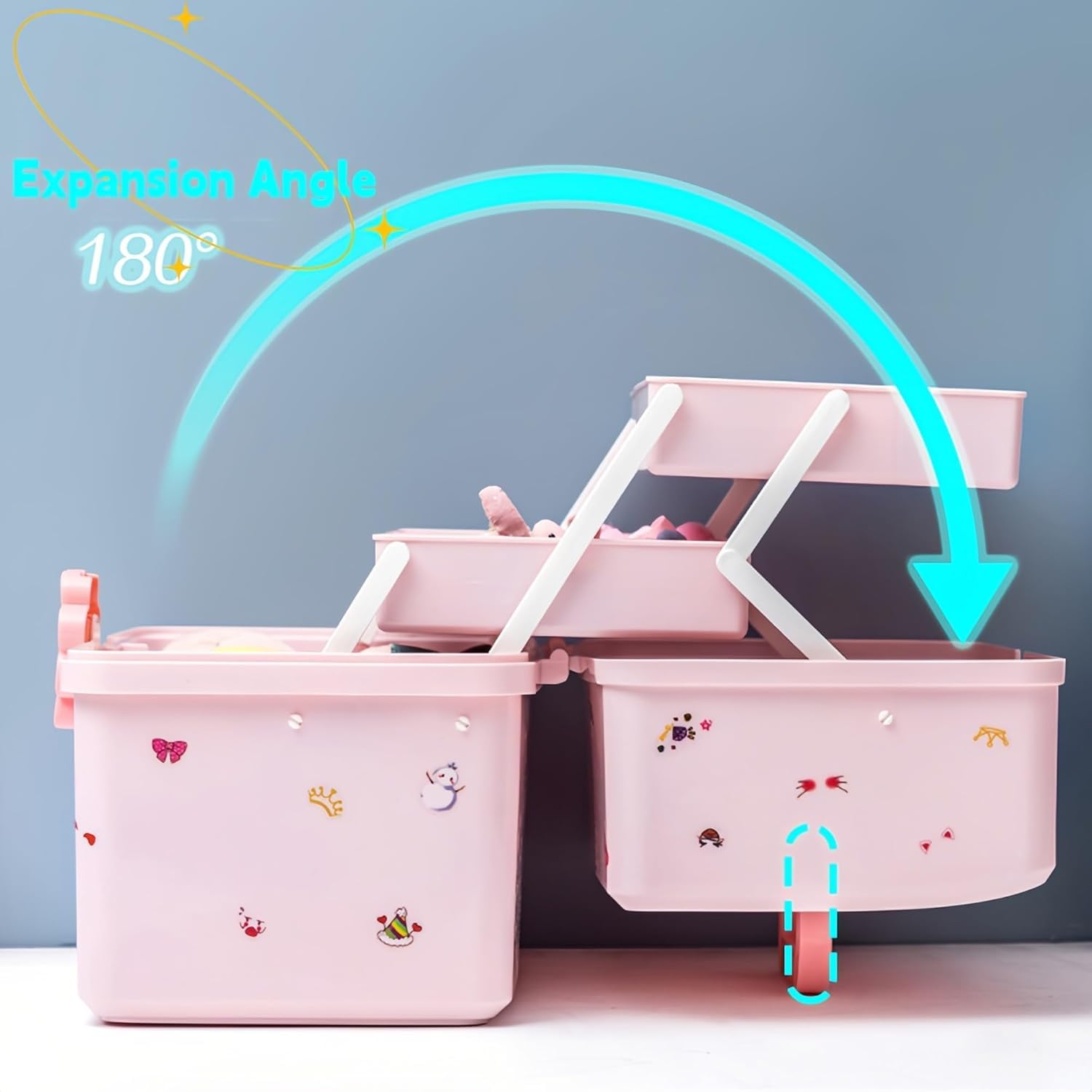 Fivliangyer hair organizer durable PP material resists wear