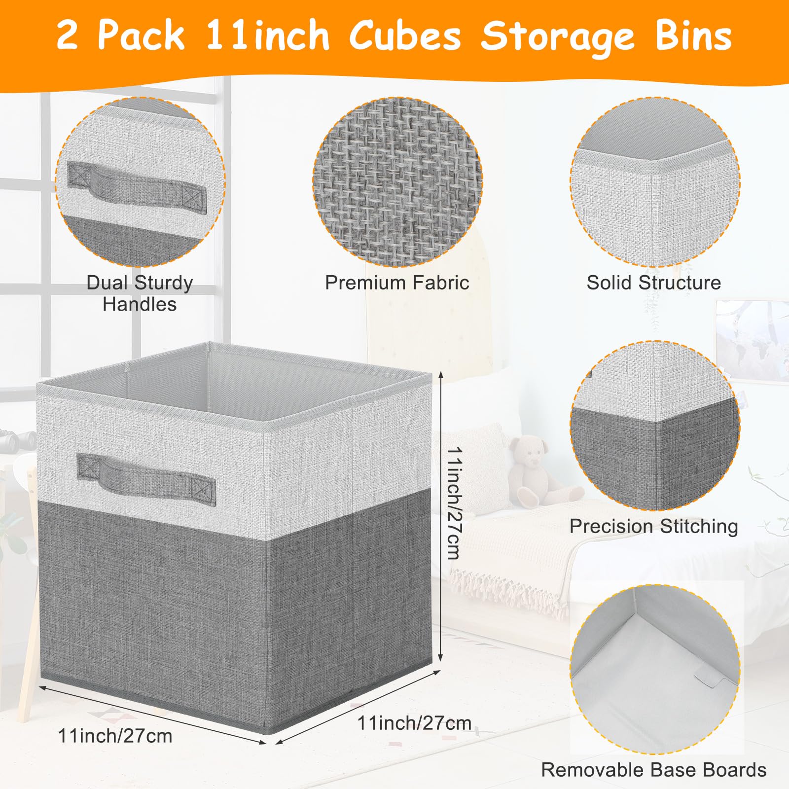 Fiwochic side pocket mesh storage keeps small items sorted and accessible.