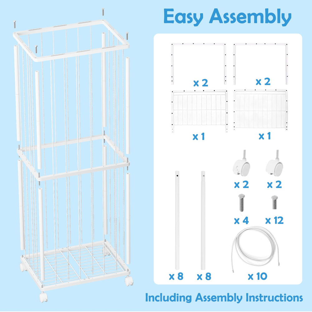 Fixwal toy storage with mobile rollers offers quick redeployment to play areas