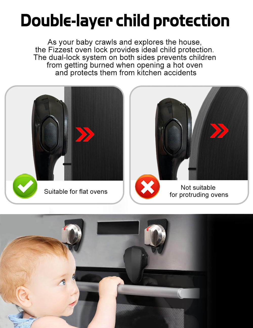 Fizzest dual-lock system provides two-sided protection against access