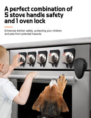 Fizzest oven knob covers protect little hands during oven use