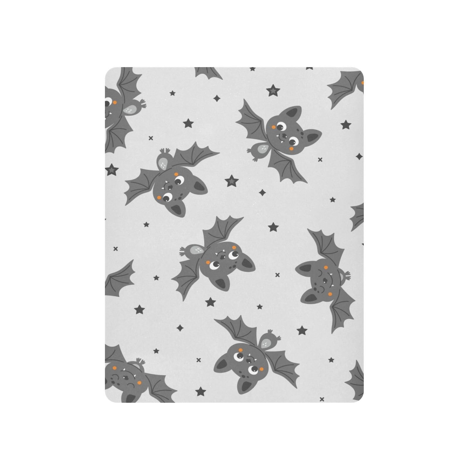 FJDENG crib sheet standard-size-fit with elastic band for secure bed fit