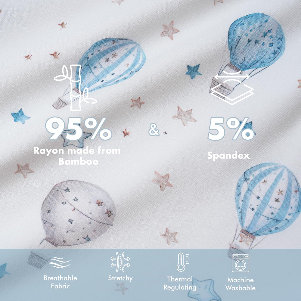 FJORHAL sleep sack with 2-way zipper enables quick nighttime diaper changes