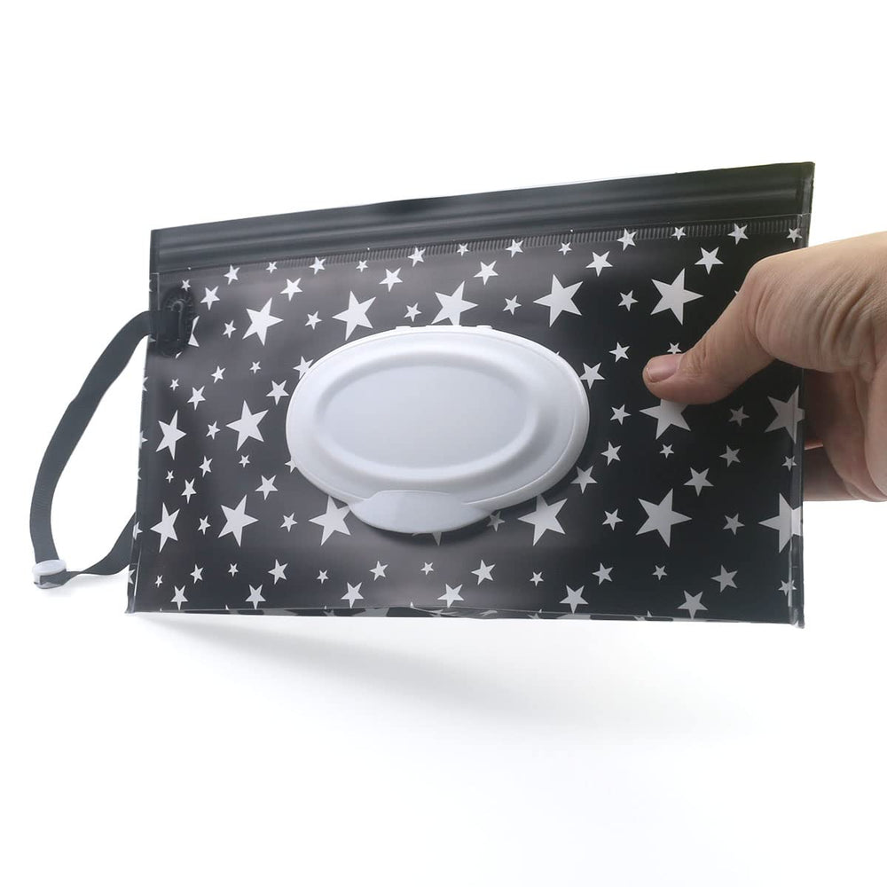FKEYTO wipe dispenser oval opening enables easy grab-and-go retrieval.