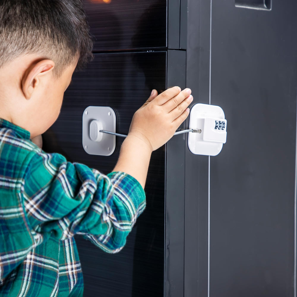 FKTUV Refrigerator Lock stress-free access with code instead of keys.