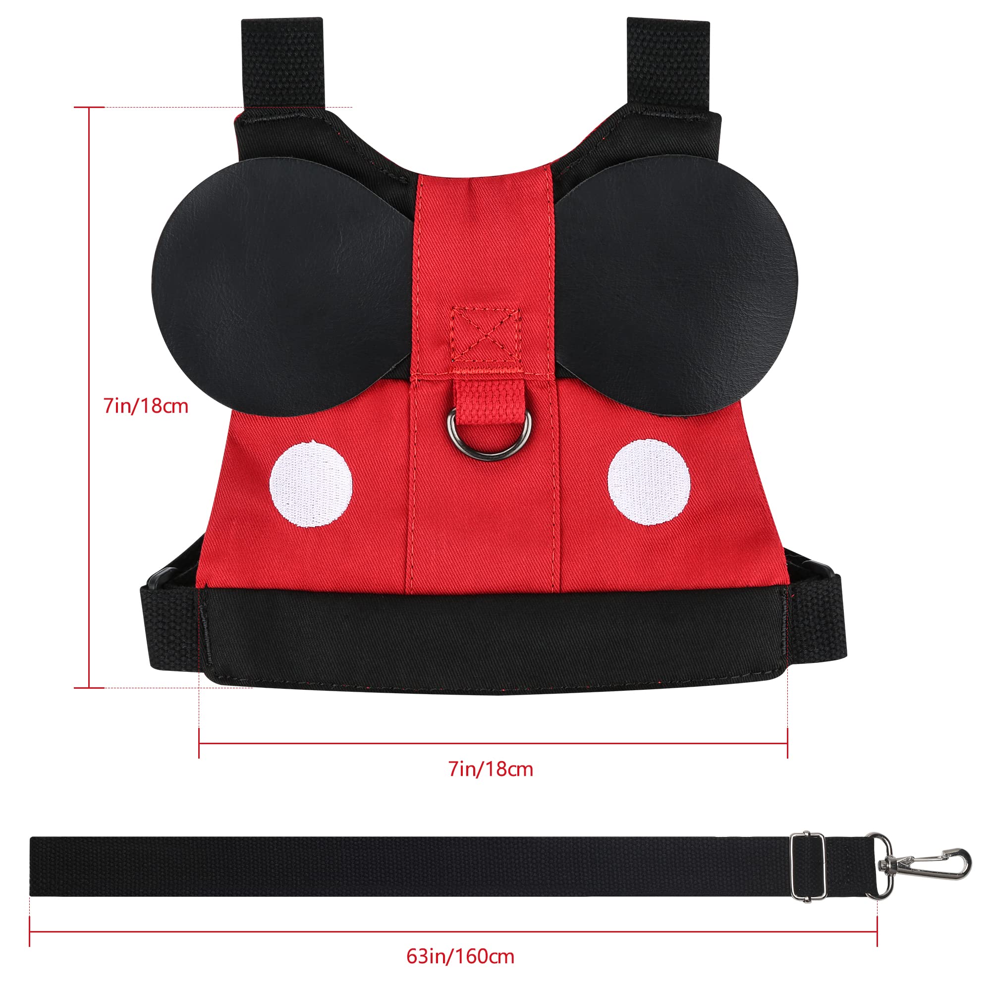 Flashbluer toddler-harness-63inch-leash demonstrates long reach for safer exploration