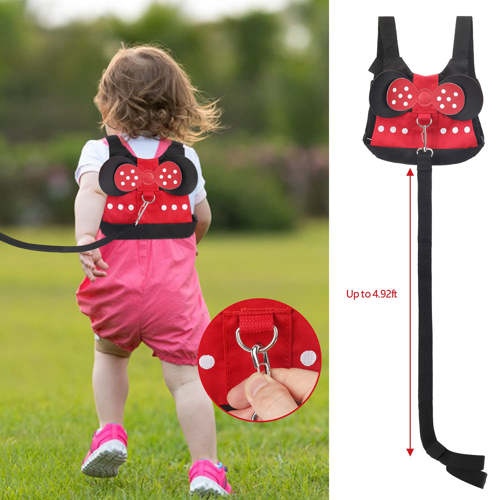 Flashbluer toddler harness-cord-length demonstrates generous leash for guided freedom