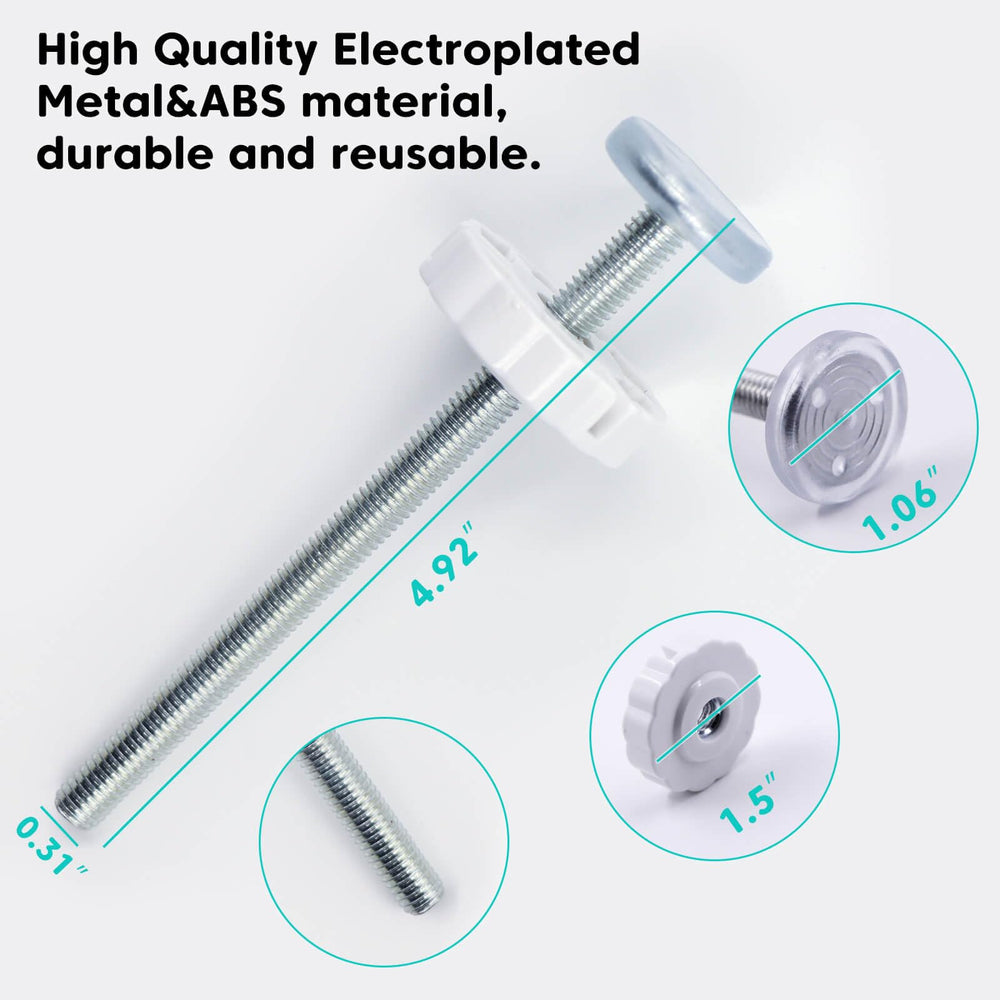 Flauzmann durable materials—PP, TPE wall cups and steel-core rods for reliability.