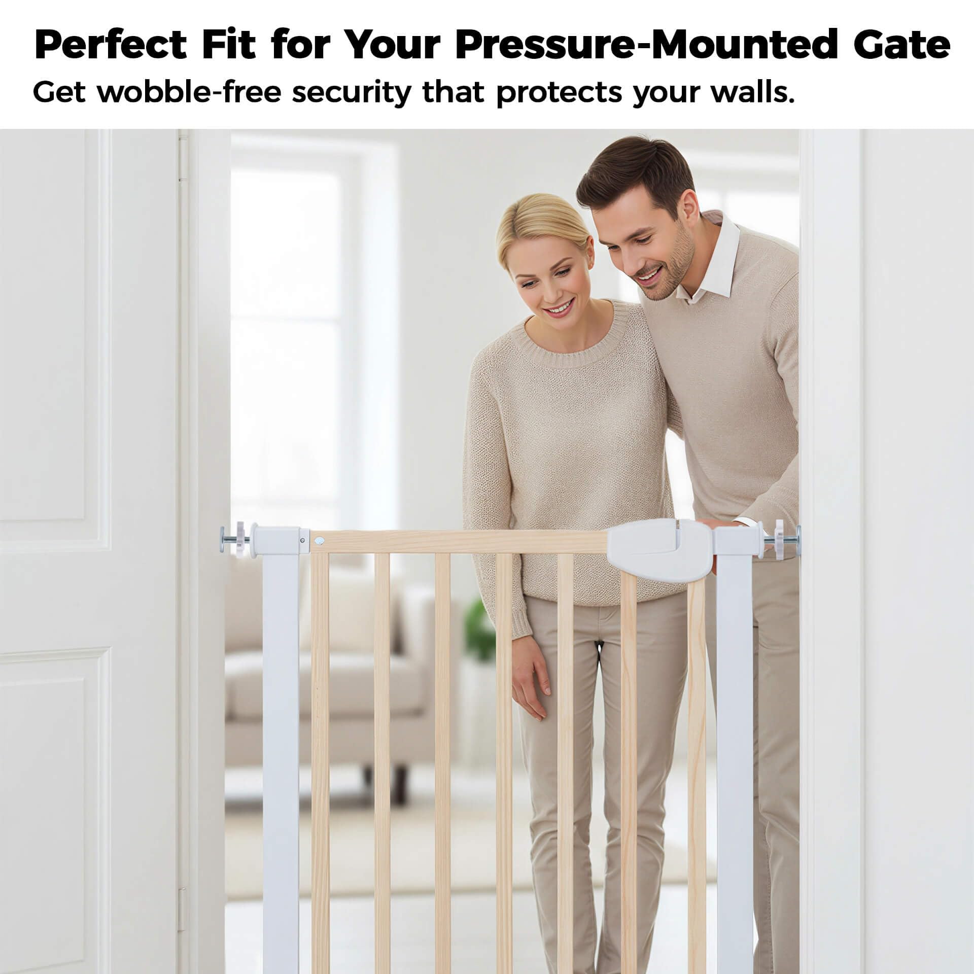 Flauzmann durable metal spindle white closeup emphasizing long-lasting material.