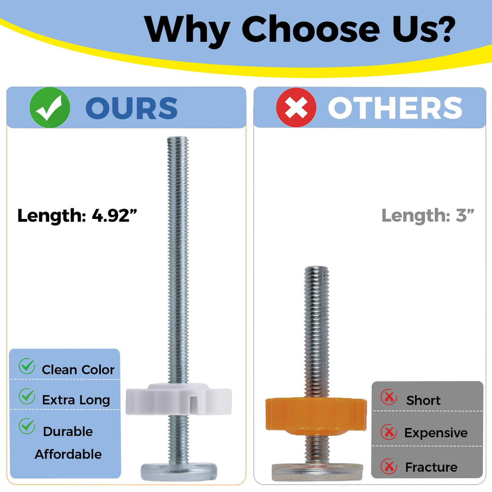 Flauzmann gate bolt replacements white for fast, reliable replacements.
