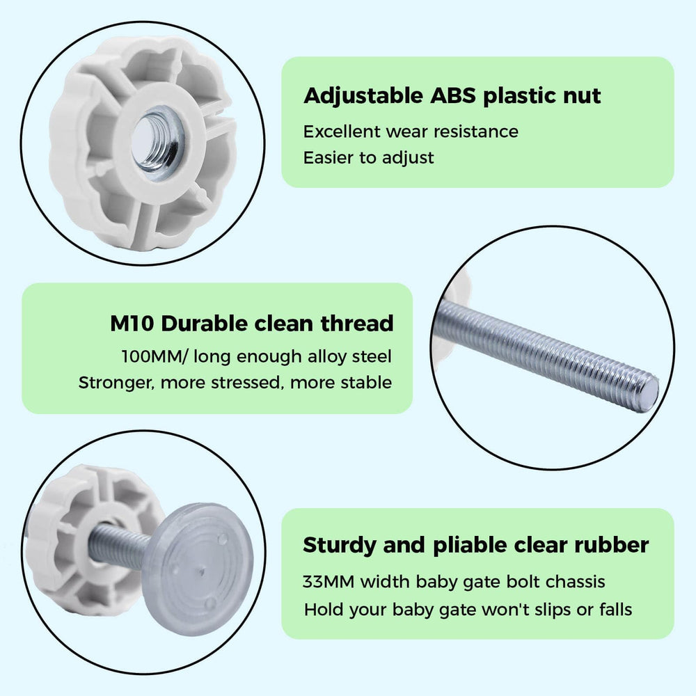 Flauzmann 10mm diameter spindle rod emphasizes gate hole compatibility