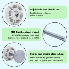 Flauzmann 10mm diameter spindle rod emphasizes gate hole compatibility