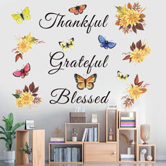 Flenlow removable wall decal quote for quick kitchen or dining space refresh