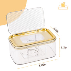 Flenpptly wipes dispenser large capacity holds about 100 wipes, fewer refills.