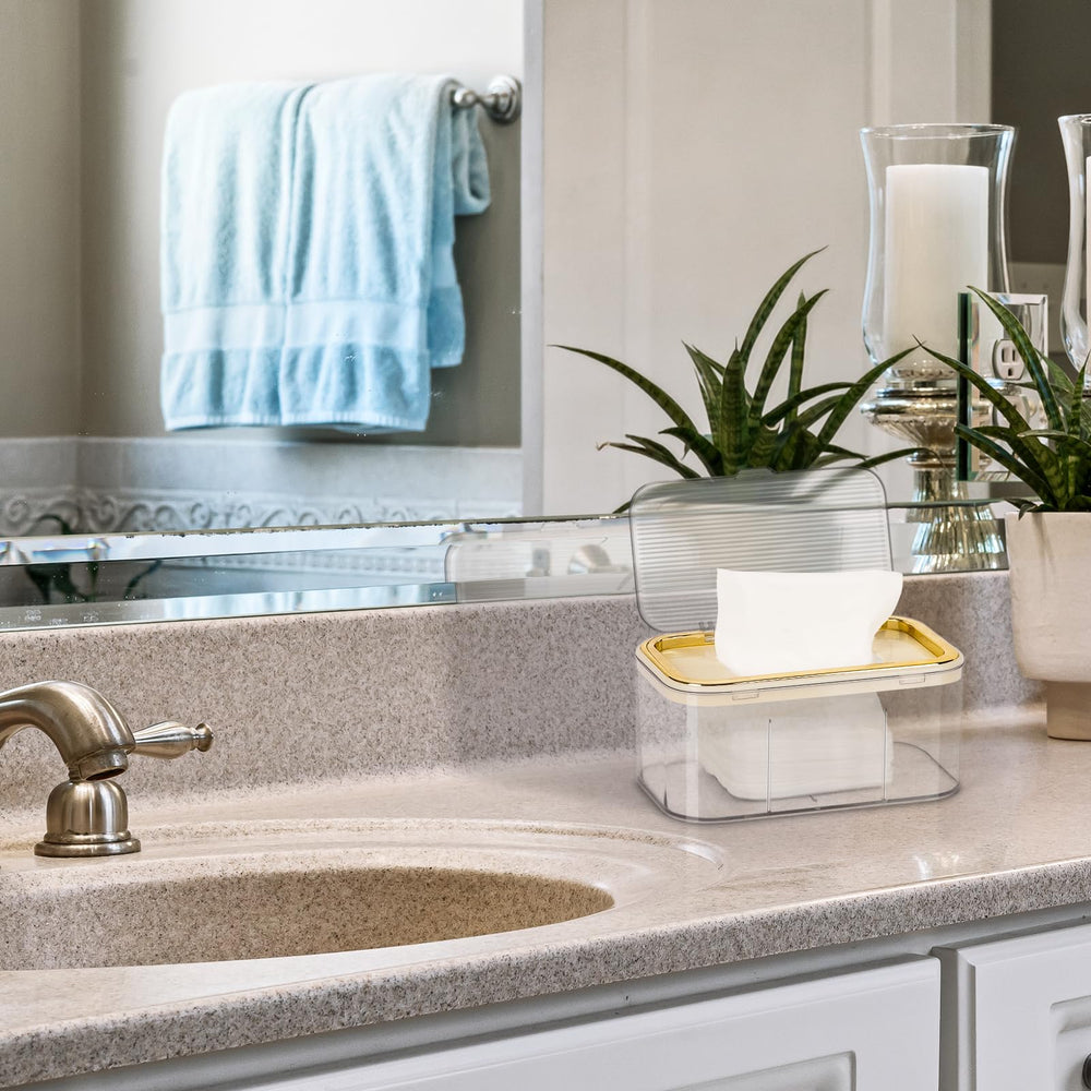 Flenpptly wall-mount design frees counter space and keeps wipes within reach.