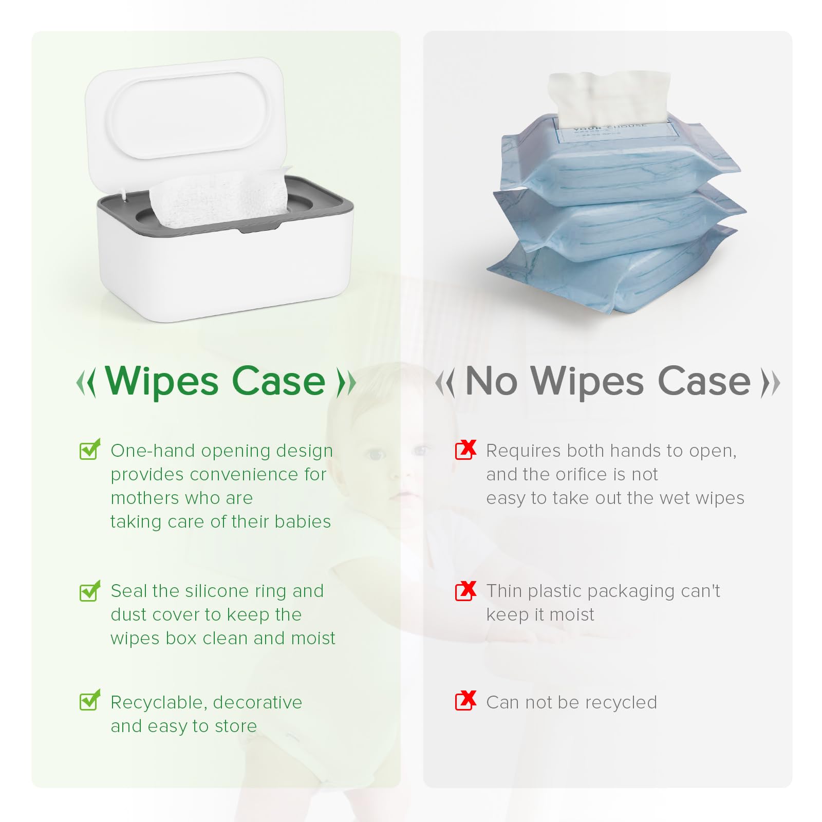 Flenpptly gray sealed-silicone-ring preserves moisture