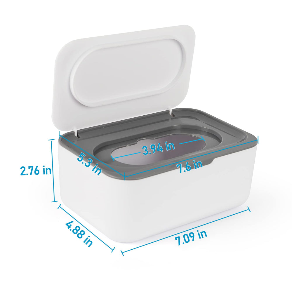 Flenpptly wipes dispenser moisture-seal keeps wipes moist and fresh between uses