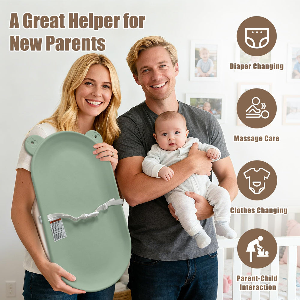 FLEUFAB portable diaper changing pad ideal for on-the-go use