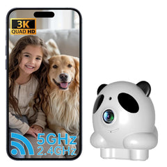 Flicom Indoor camera 2-way audio for real-time conversation.
