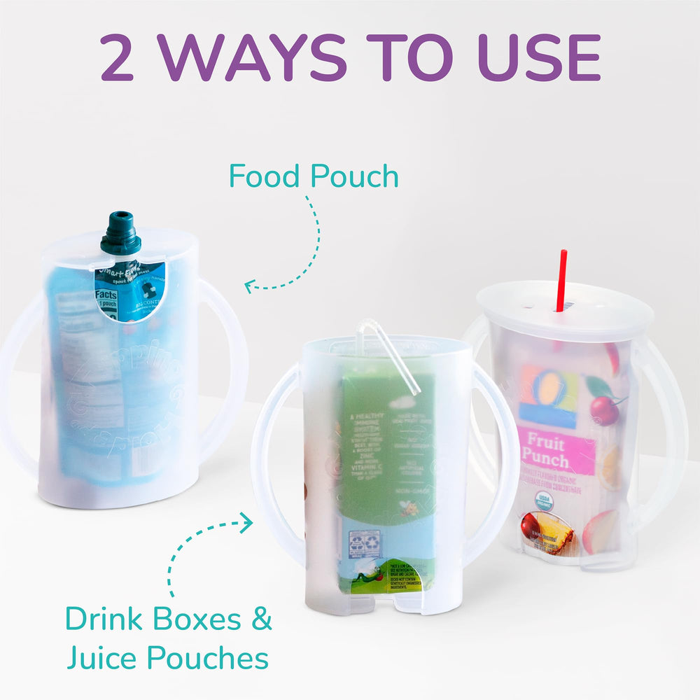 Flipping Holder made in USA from durable food-grade polypropylene.