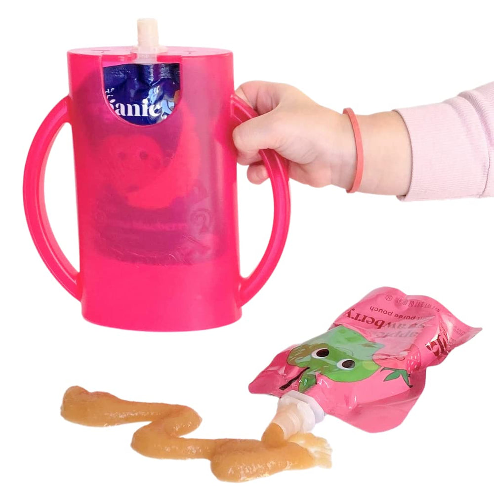 Flipping Holder travel-friendly lightweight design fits in diaper bag.
