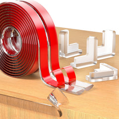 Floatlive SureStop table corner protector closeup highlights soft cushioning for safer play.