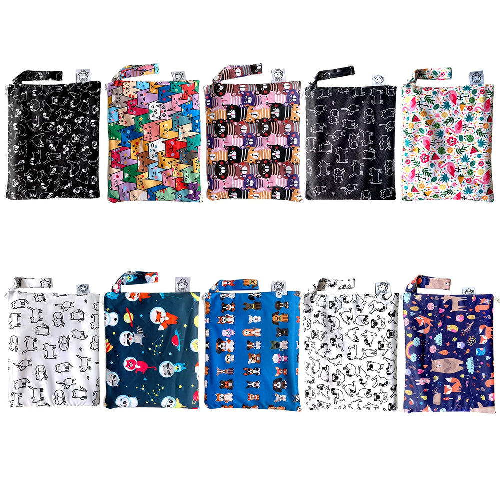 FLOCK THREE changing pad is machine washable for simple cleanup.