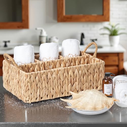 Floramill kitchen utensils organizer basket facilitates tidy counters and easy access.