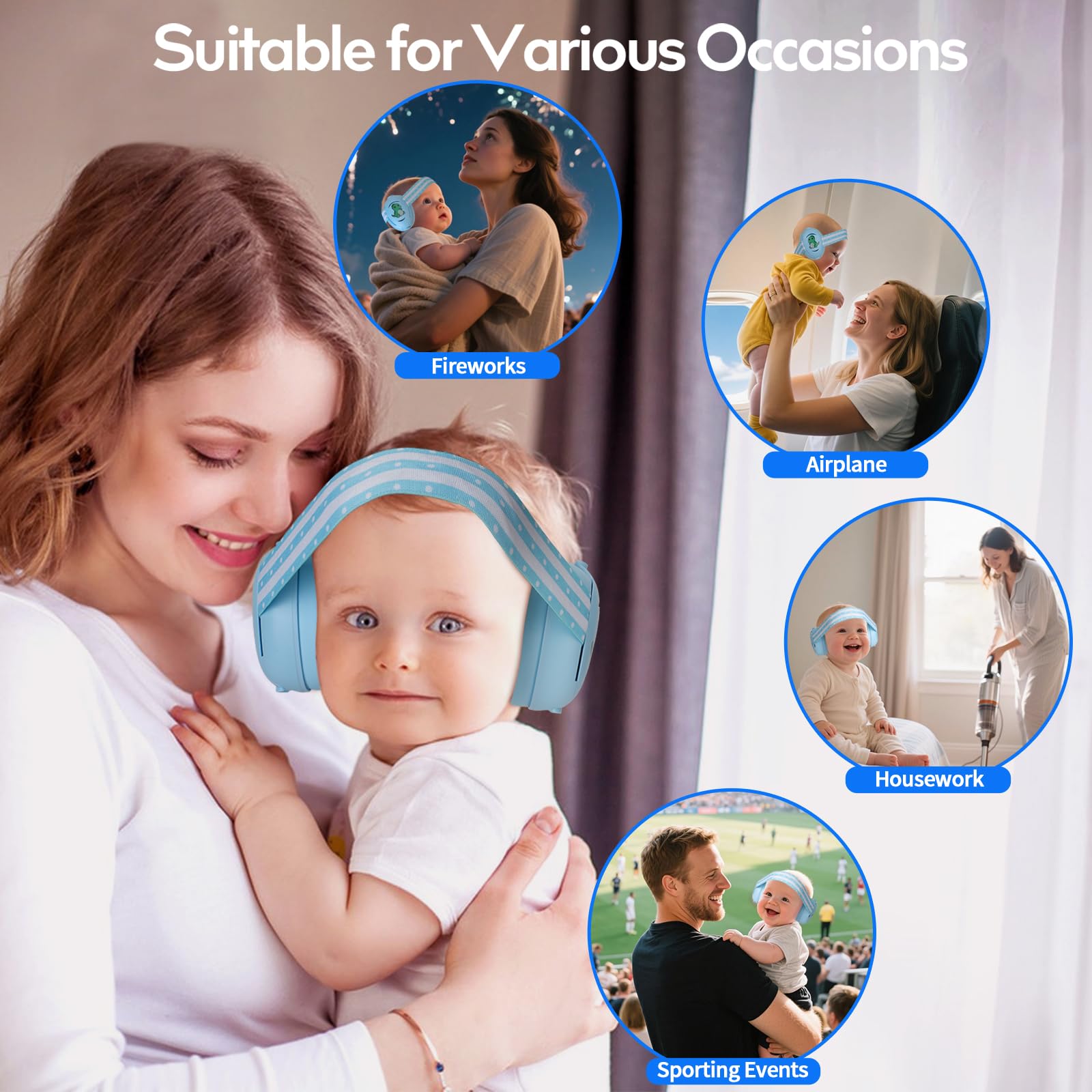 Floriogra storage-ready ear protection for flights and crowds